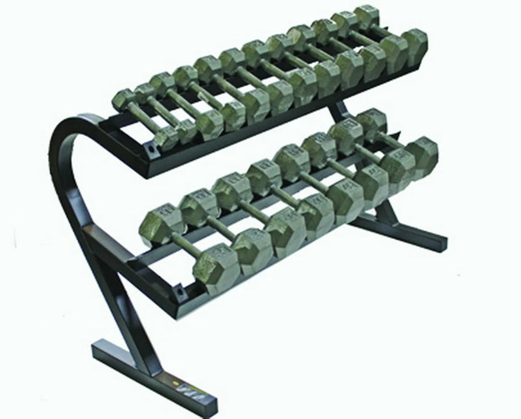 Dumbbell Weight Set with Rack X6684