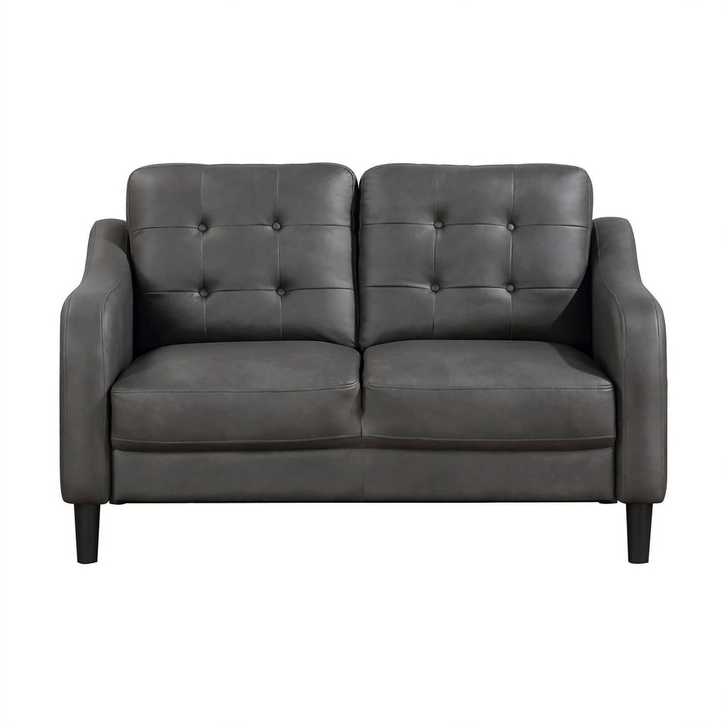 Gray 2-Piece Microfiber Sofa Set O4067