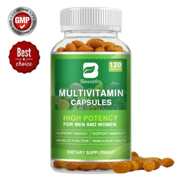Multivitamin Capsules with Organic Multiminerals 120 Capsules H246