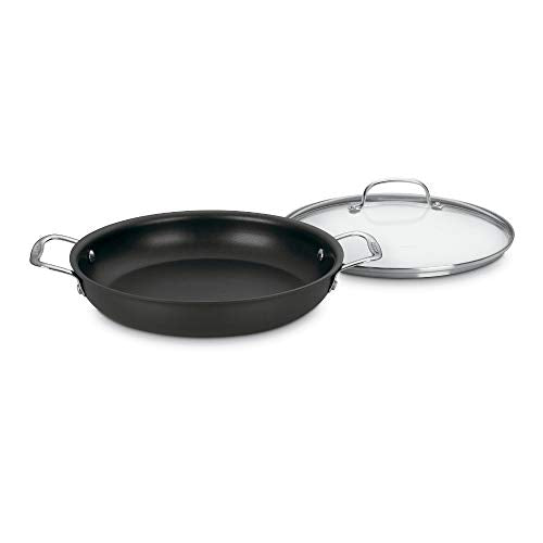 12-Inch Nonstick Hard-Anodized Everyday Pan with Medium Dome Cover K853