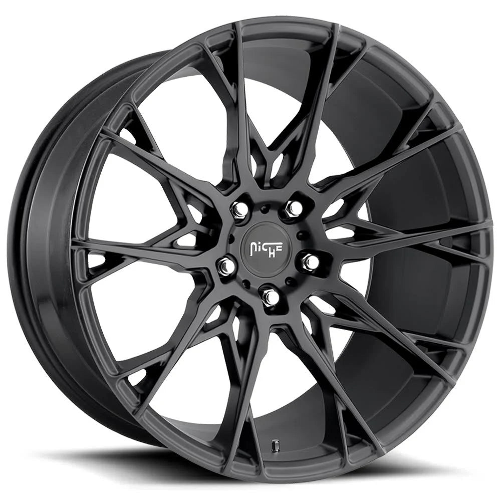 Matte Black 19x8.5 5x120 35mm Wheel O283
