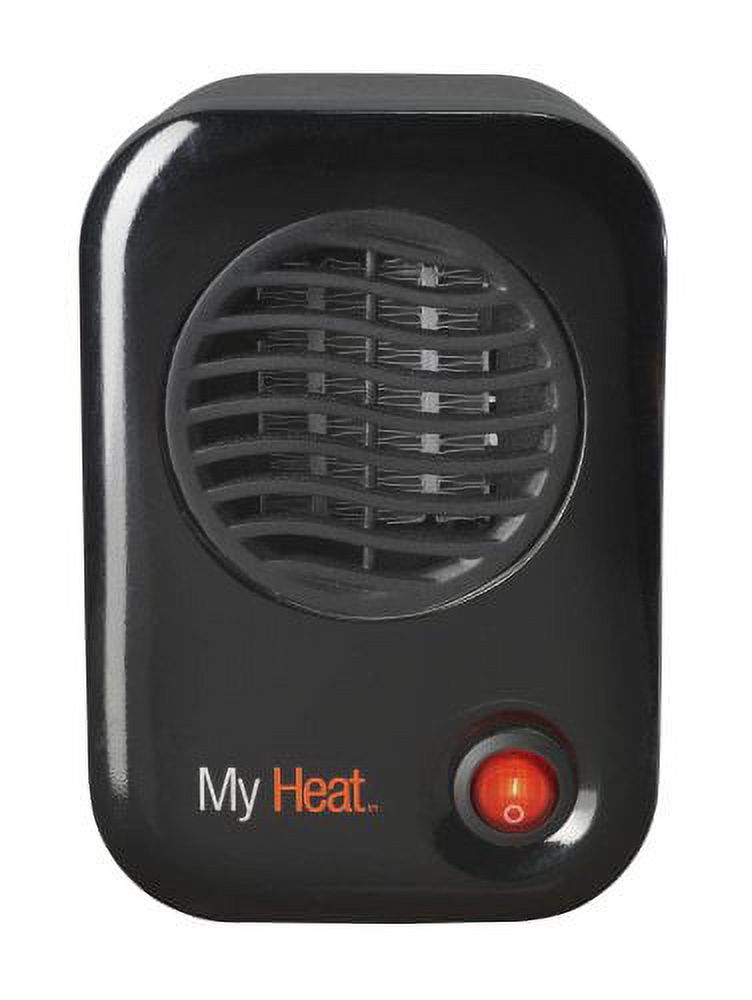 Black Compact Personal Space Heater U160