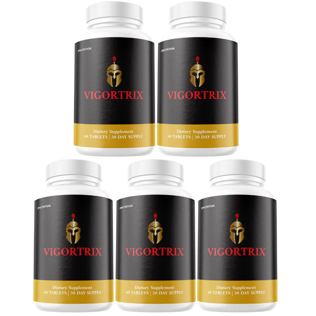 Natural Energy & Stamina Support Pills 5 Bottles S264