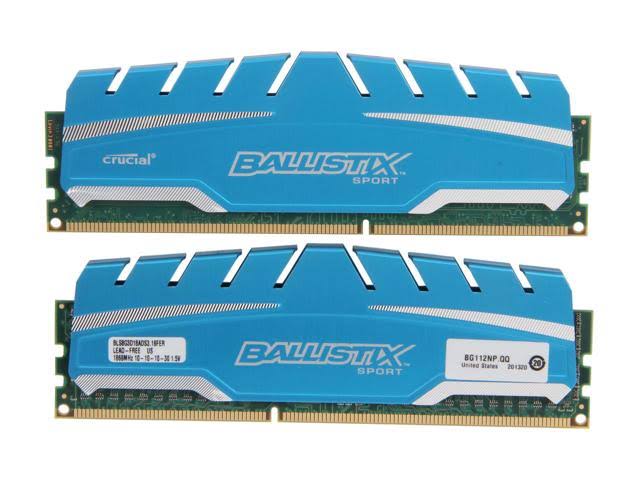 16 GB Kit (8GBx2) DDR3 Desktop Memory X6175