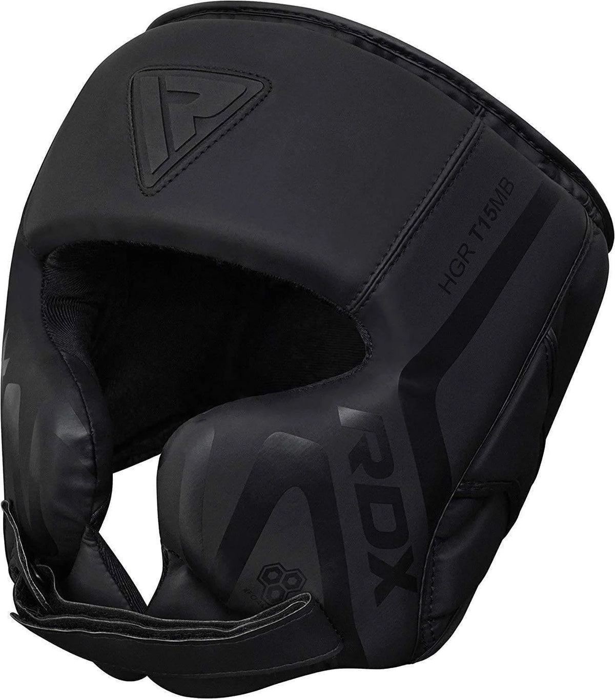 Black Padded Boxing Headgear L9144