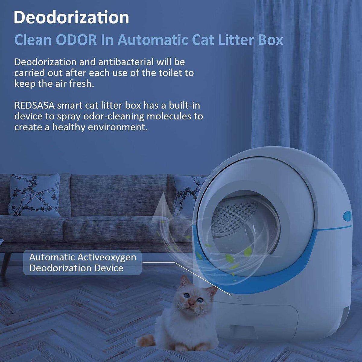 Self Cleaning Automatic Cat Litter Box X853172
