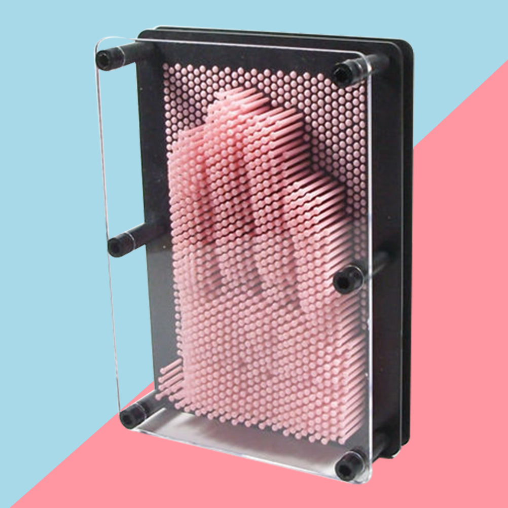 Medium Size Pink 3-Dimensional Pin Art Board Toy M926