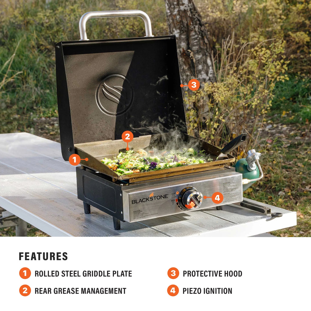 Tabletop Propane Griddle with Hood P562304