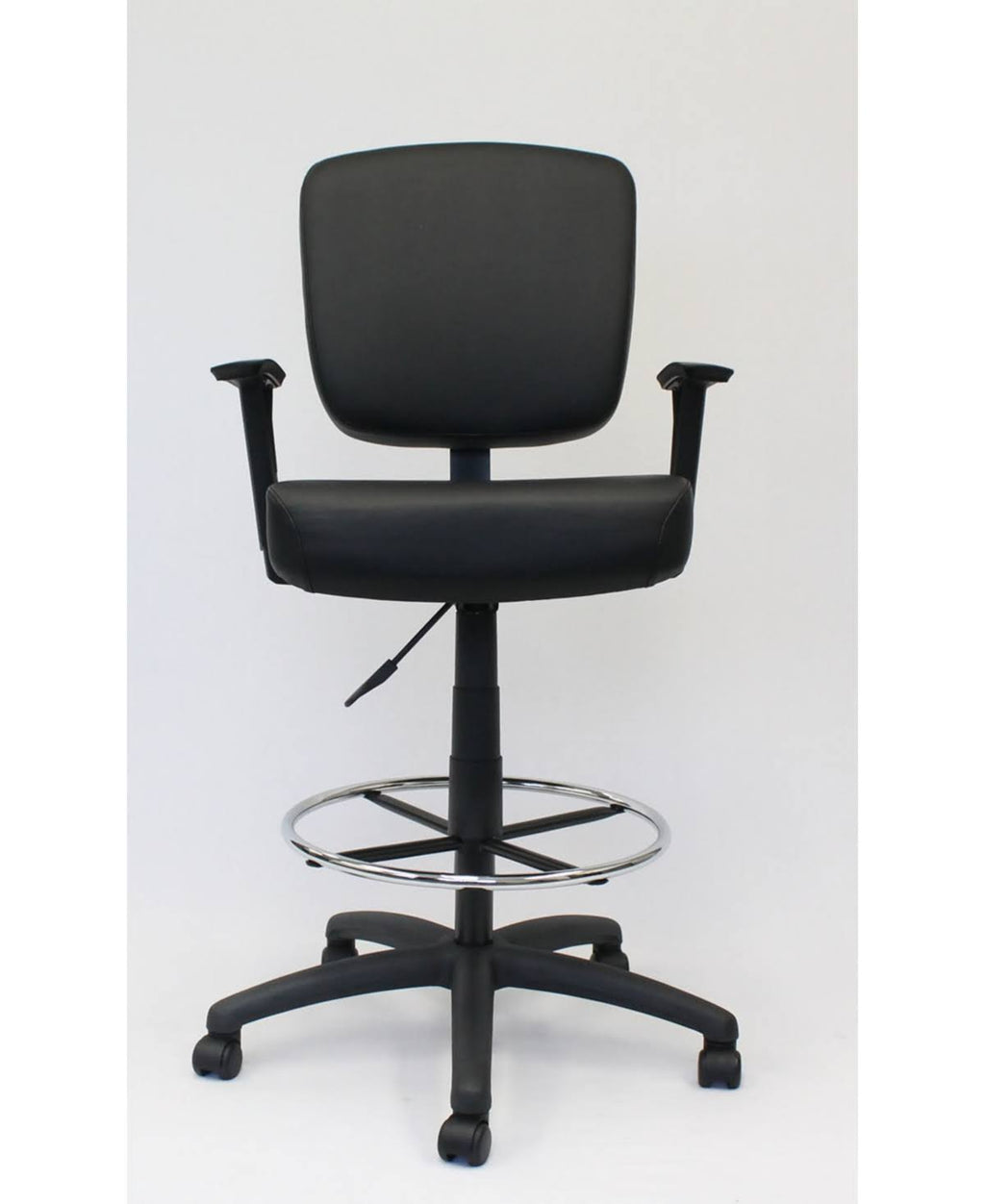 Black Oversized Drafting Stool Q5036