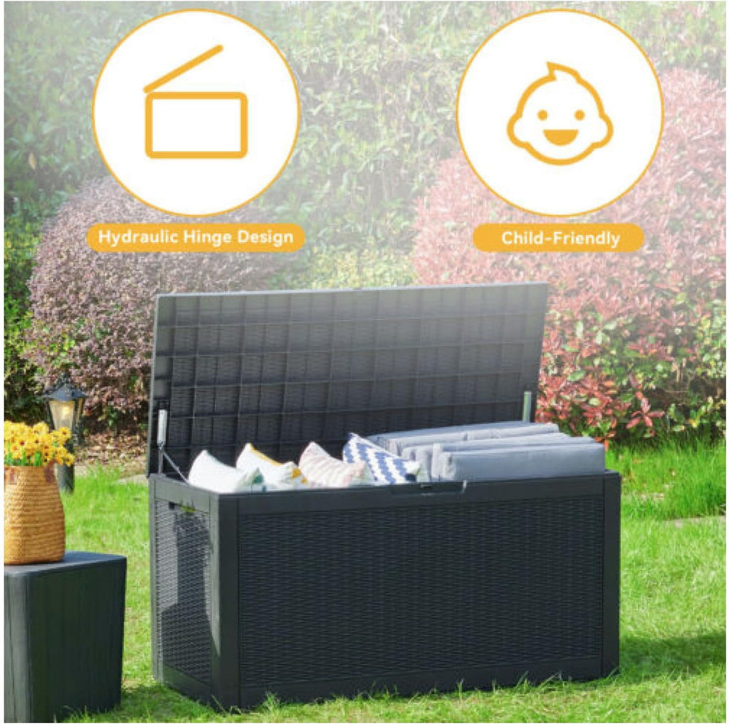 100 Gallon Waterproof Resin Deck Box A94333