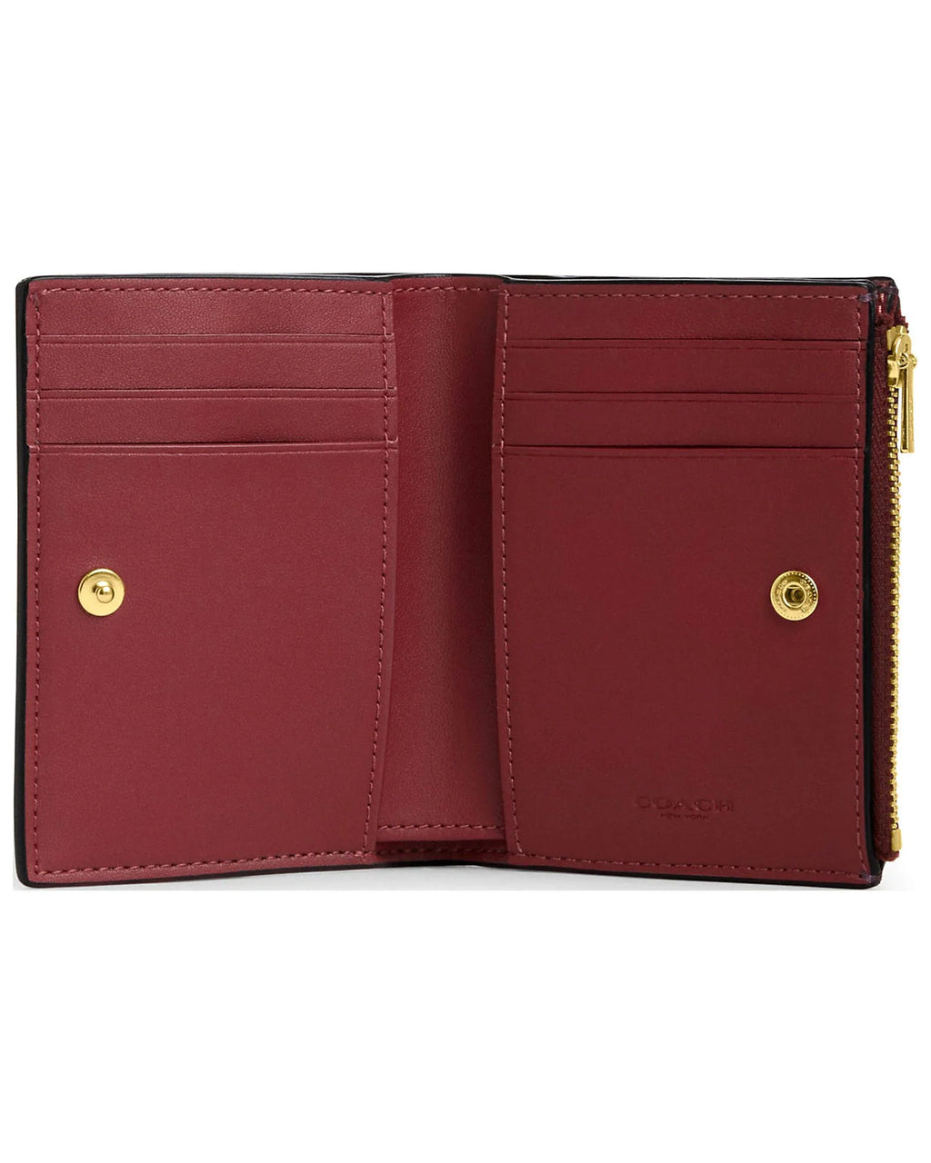 Bifold Wallet With Floral Print D853