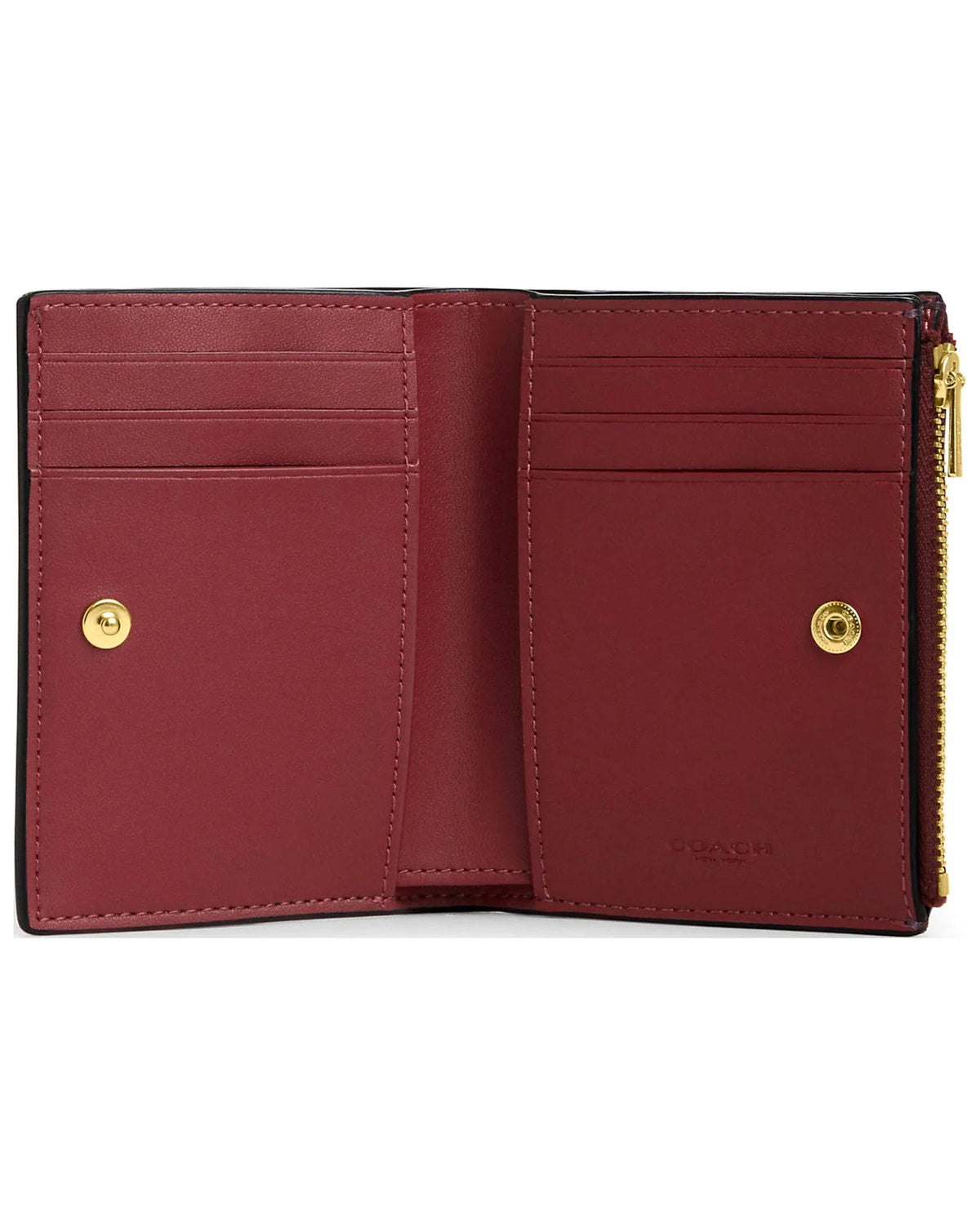 Bifold Wallet With Floral Print D853