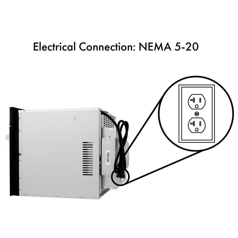 1000-Watt Built-In Microwave Oven in Stainless Steel Z676417