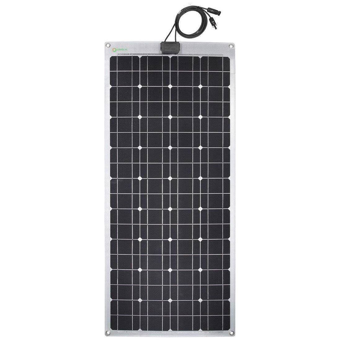 100W 12V Semi-Flexible Monocrystalline Solar Panel U5702