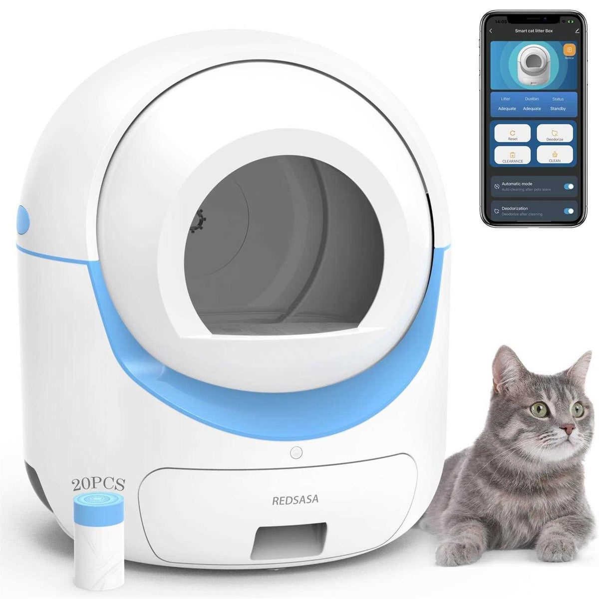 Self Cleaning Automatic Cat Litter Box X853172