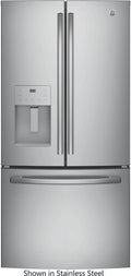 Black Stainless Steel Counter Depth French Door Refrigerator F2526