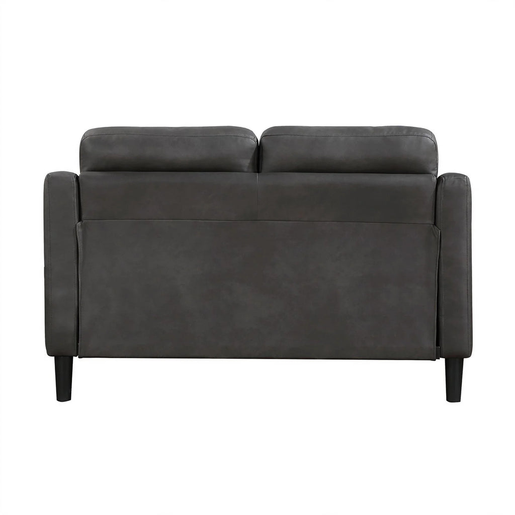 Gray 2-Piece Microfiber Sofa Set O4067