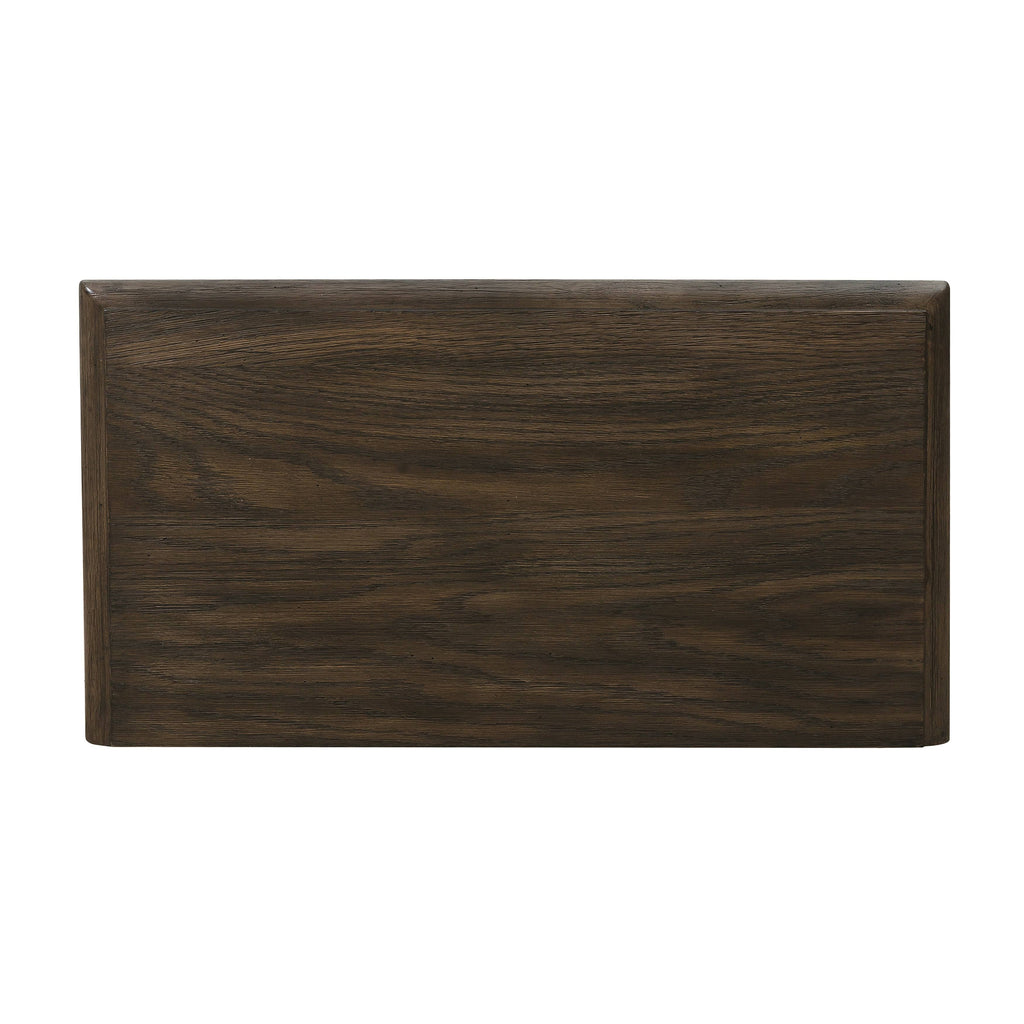 Oak Brown Two Door Accent Chest E11791