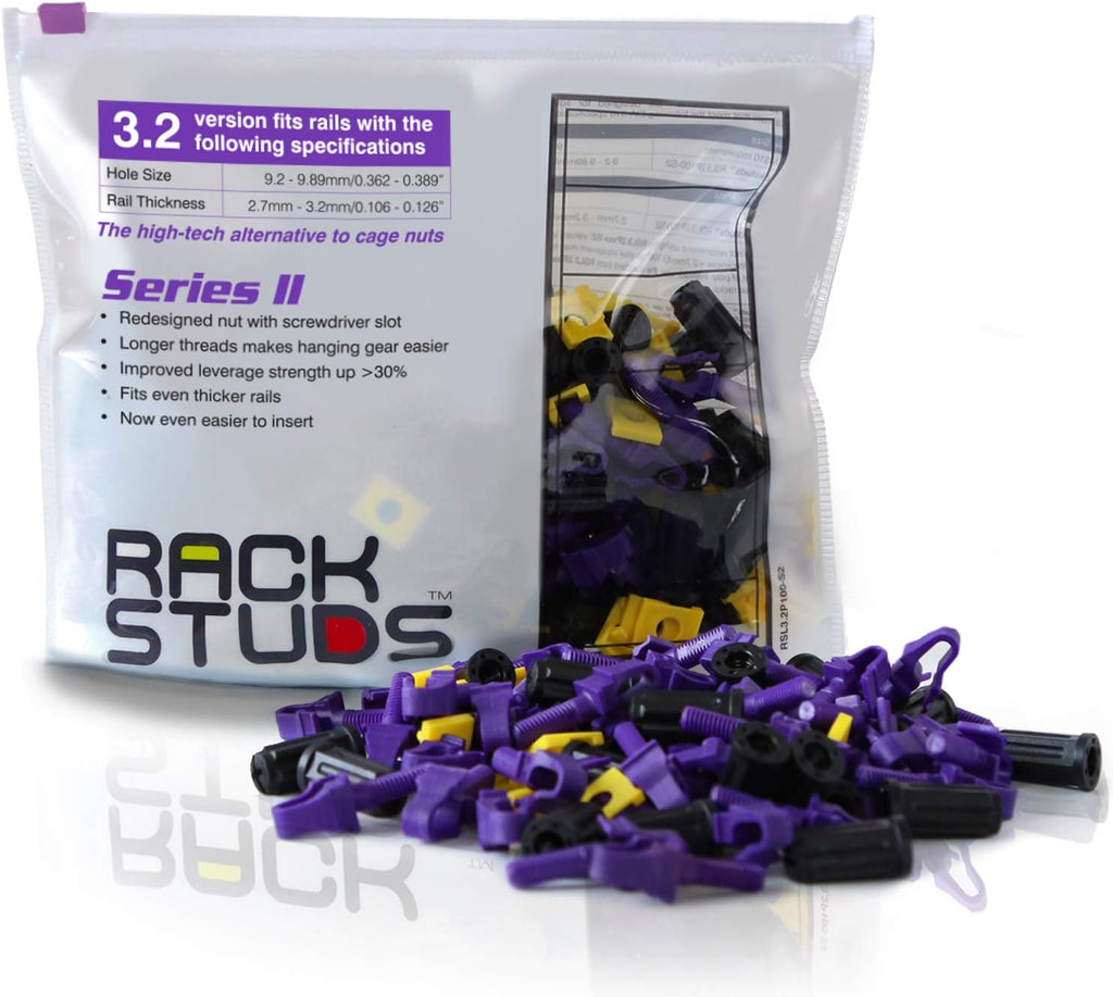 20-Pack Red 2.2mm Rack Mount Solution H68690