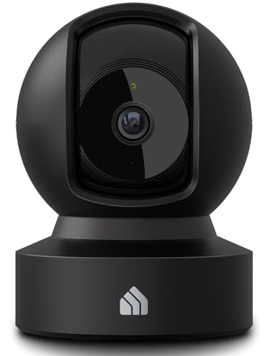 1080p HD Smart Security Camera with Night Vision, White C991613