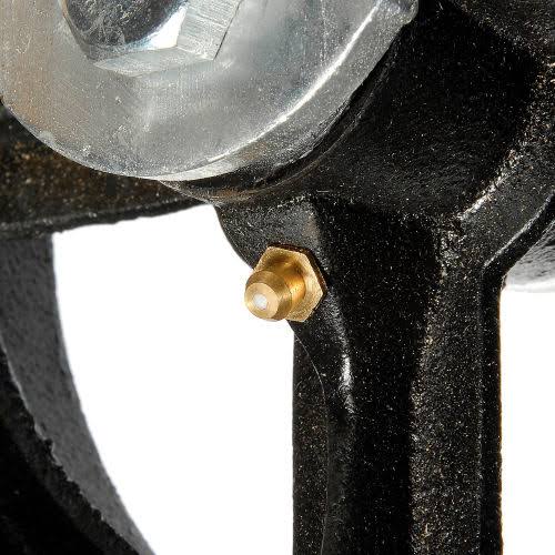 Heavy Duty Rigid Plate Caster 8x22 Rubber Wheel 600 lb. Capacity Z65566