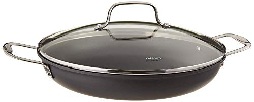 12-Inch Nonstick Hard-Anodized Everyday Pan with Medium Dome Cover K853