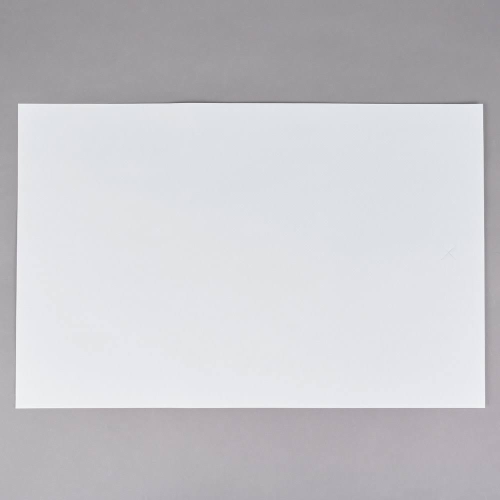 White Paper Bath Mat, 14 x 21.25, 500/Carton V81810
