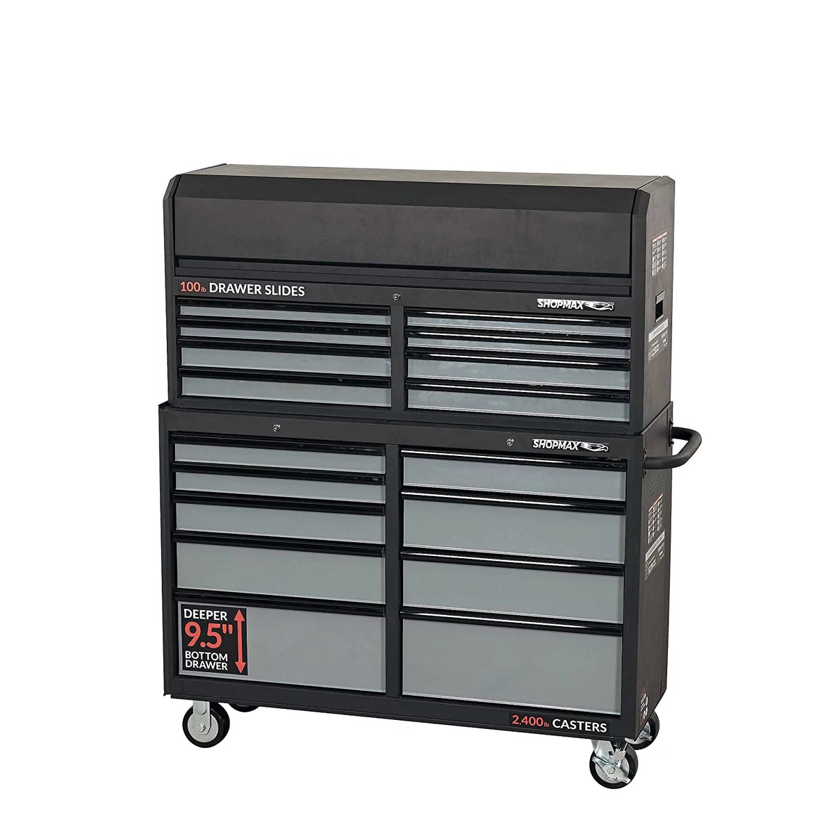 17-Drawer Tool Chest and Rolling Cabinet Combo J4199
