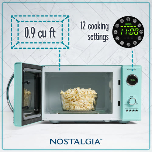 0.9 Cubic Foot 800-Watt Countertop Microwave Oven J219