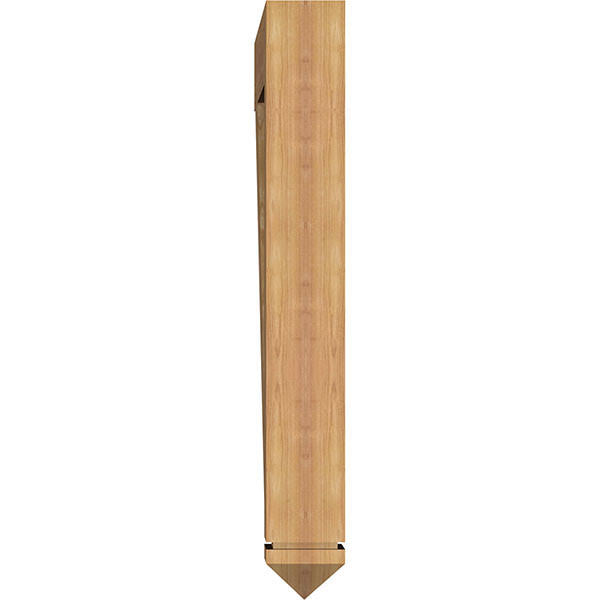5 1/2x22W x 42x22D x 42x22H Western Red Cedar Bracket C6305