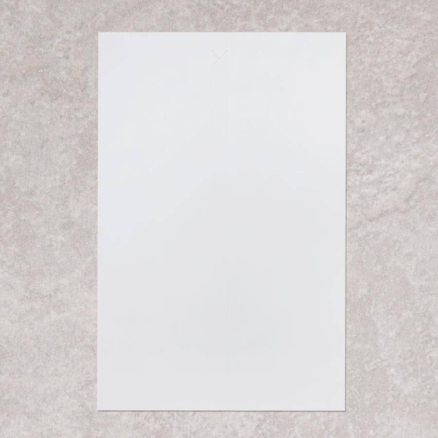 White Paper Bath Mat, 14 x 21.25, 500/Carton V81810