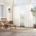 Ivory Canvas Grommet Panel P9728