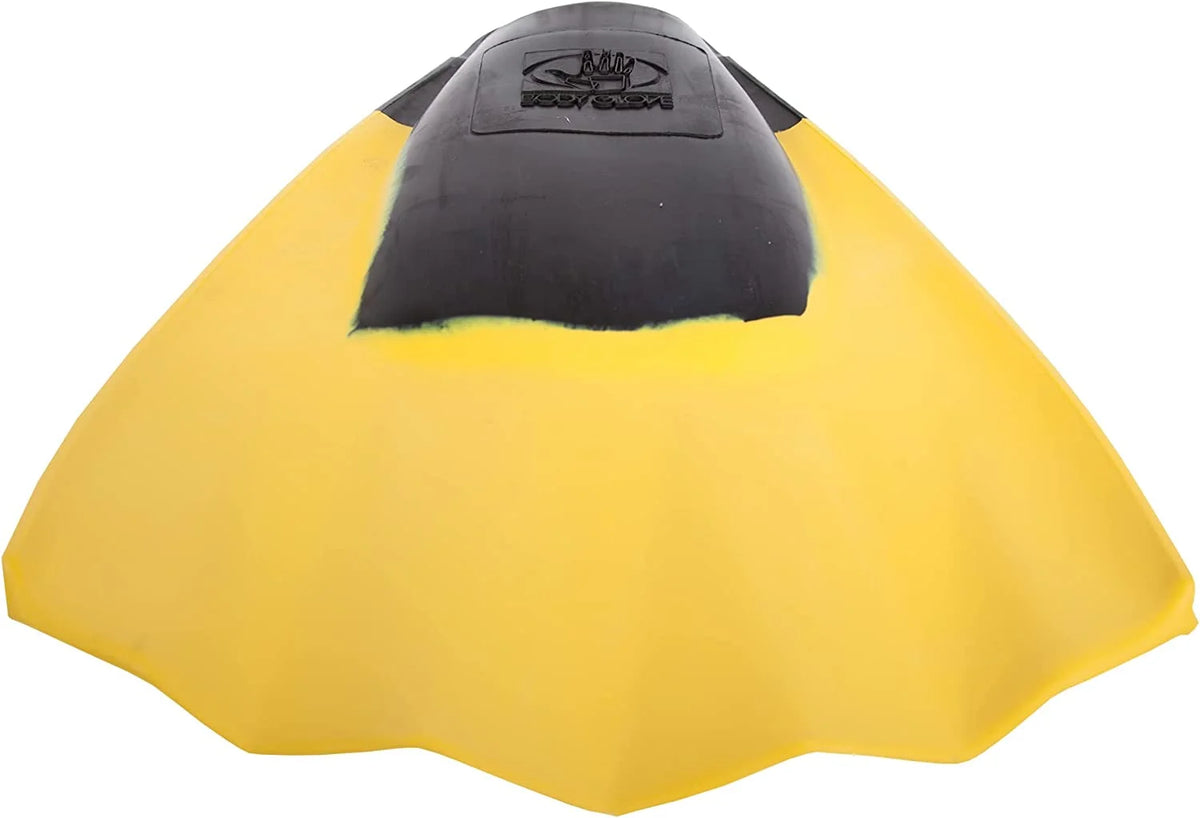 Black/Yellow Large Swim Fins Q9498