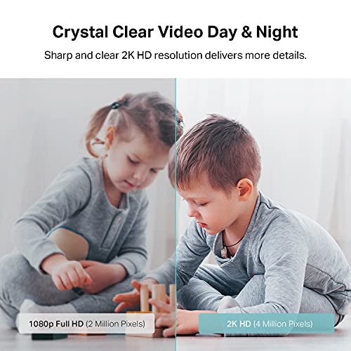1080p HD Smart Security Camera with Night Vision, White C991613