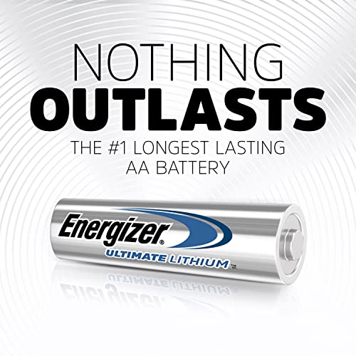 24 Count 1.5V AA Lithium Batteries M977