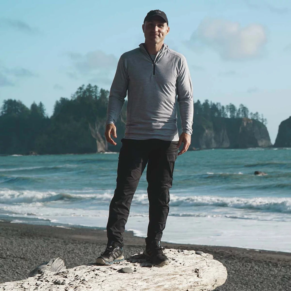 Men's Wool 1/4 Zip N9060