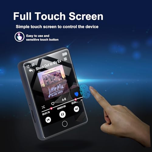 64GB Bluetooth 5.3 Touch Screen MP3 Player B677776