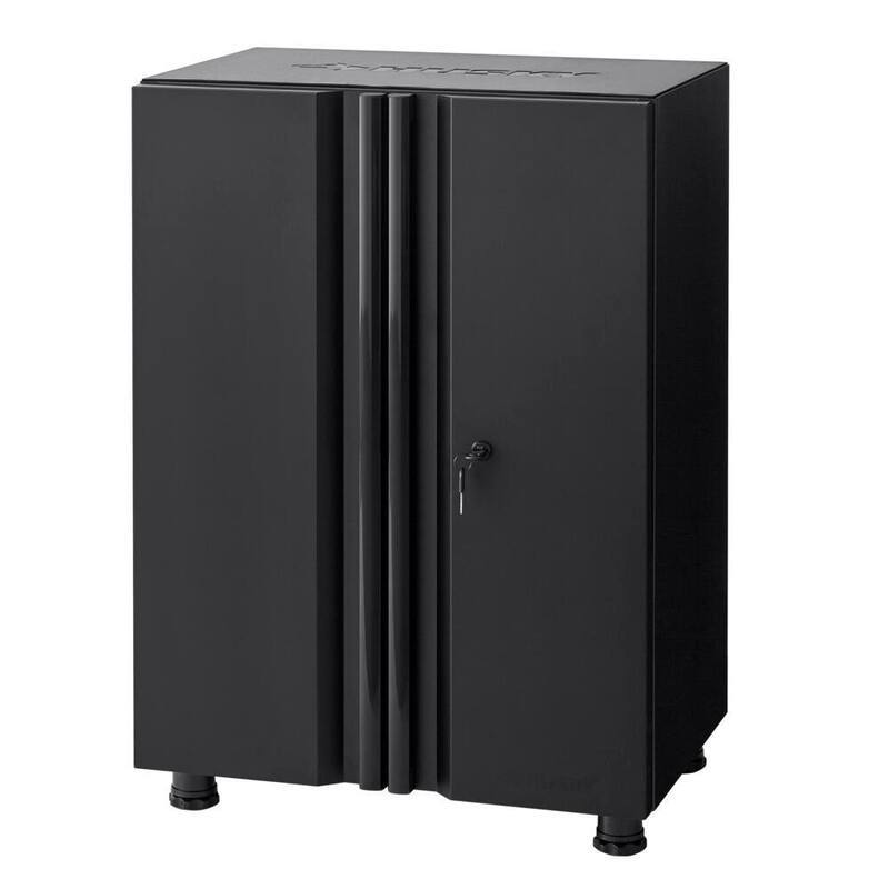 10-Piece Welded Steel Garage Storage System in Black N7755