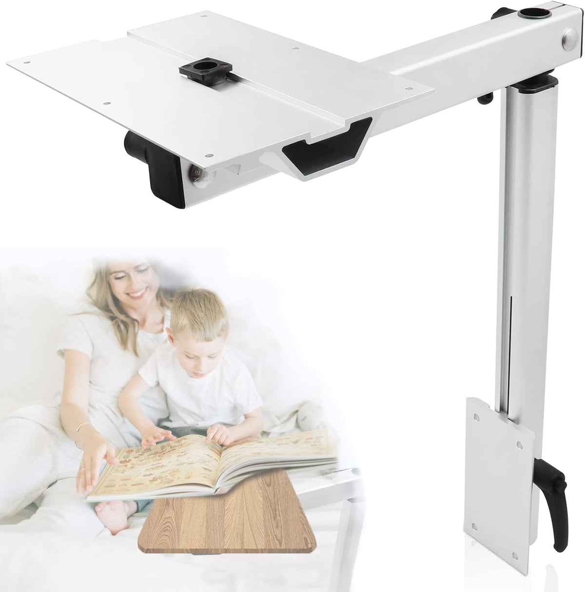 360 Degree Rotation Aluminum Alloy Height Adjustable Table Leg Bracket C399