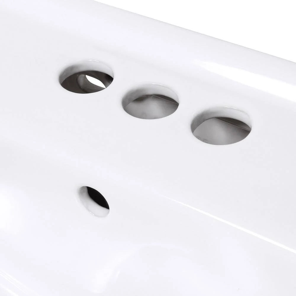 White Sink Pedestal O314