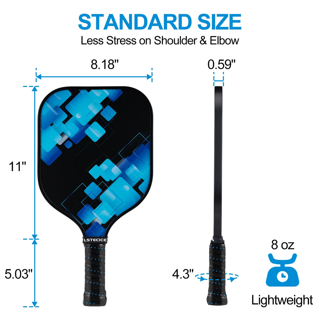 8oz Fiberglass Pickleball Paddles Set of 4 K27750