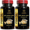 Wild Alaskan Fish Oil Omega-3 EPA DHA Vitamin D 120 Capsules Z6437