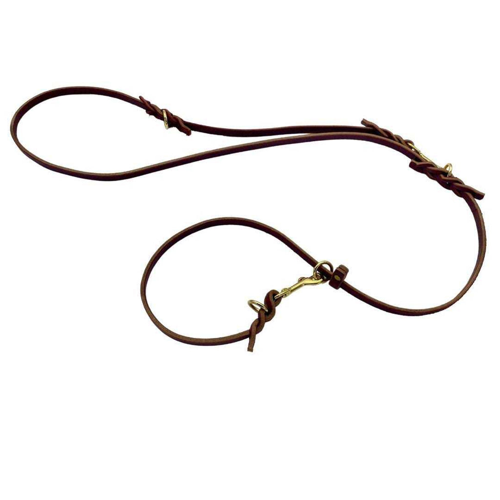 Leather Dog Leash Y469