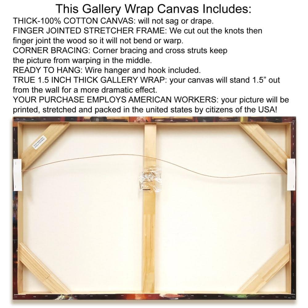 16x22 x 24x22 Giclee on Gallery Wrap Canvas V8309