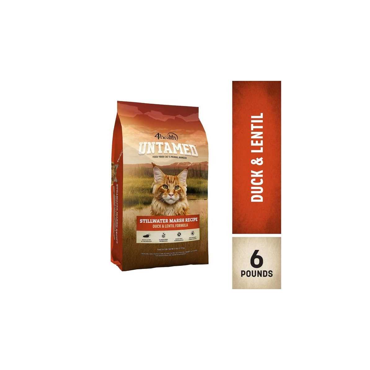 Grain-Free Duck and Lentils Dry Cat Food O609