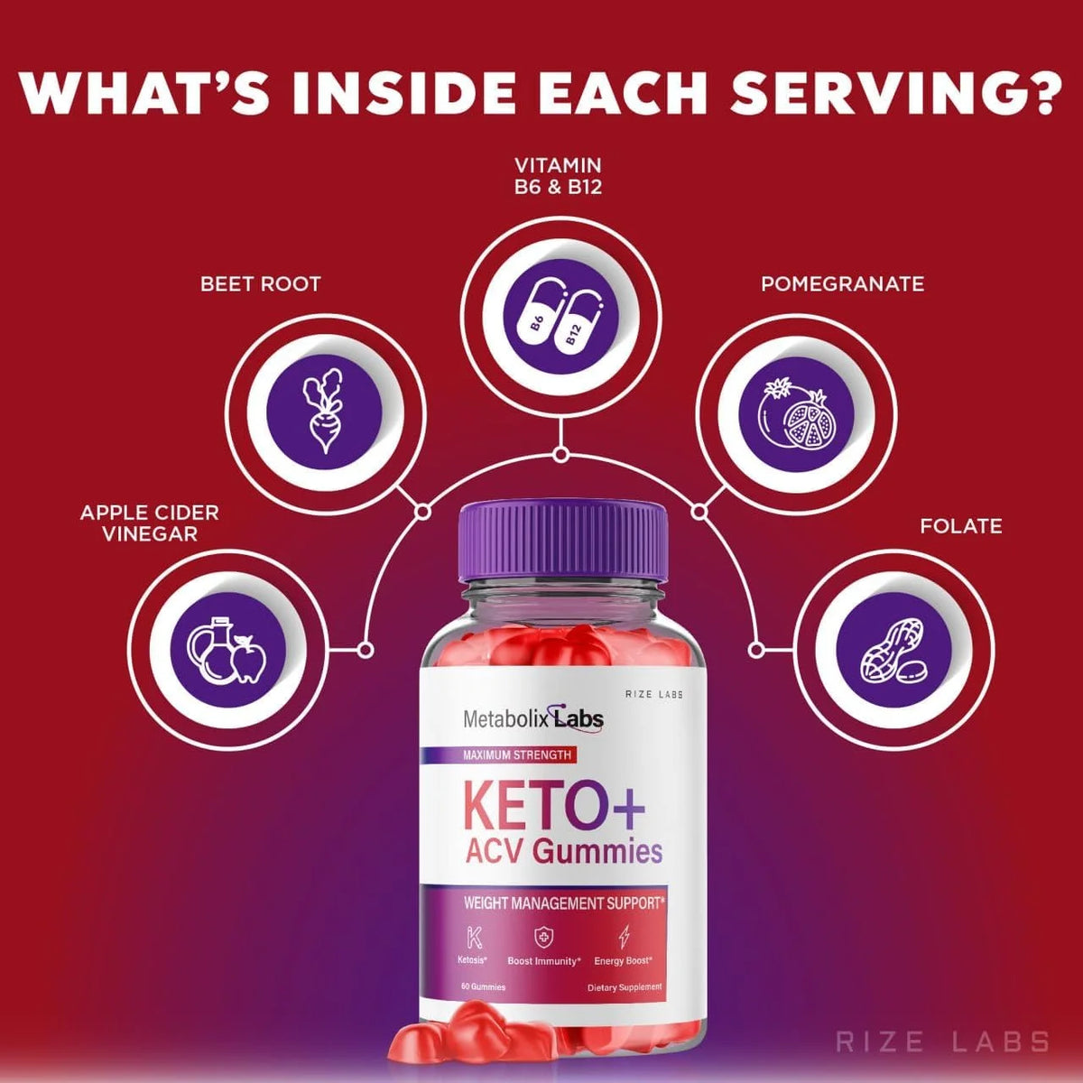 120 Gummies Keto ACV Gummies A185