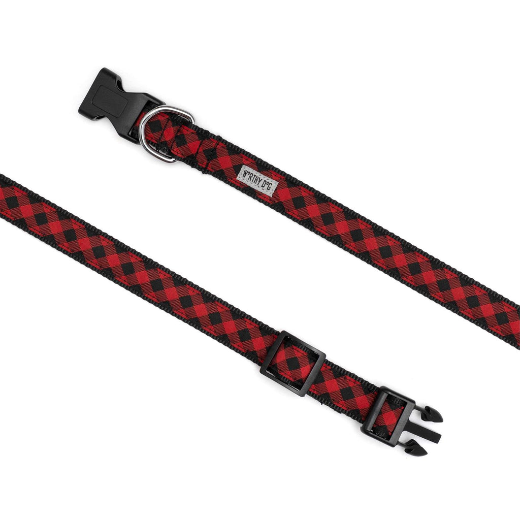 Plaid Dog Collar H584354