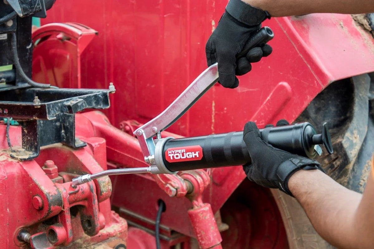 Black Heavy Duty 15 Lever Grease Gun O872