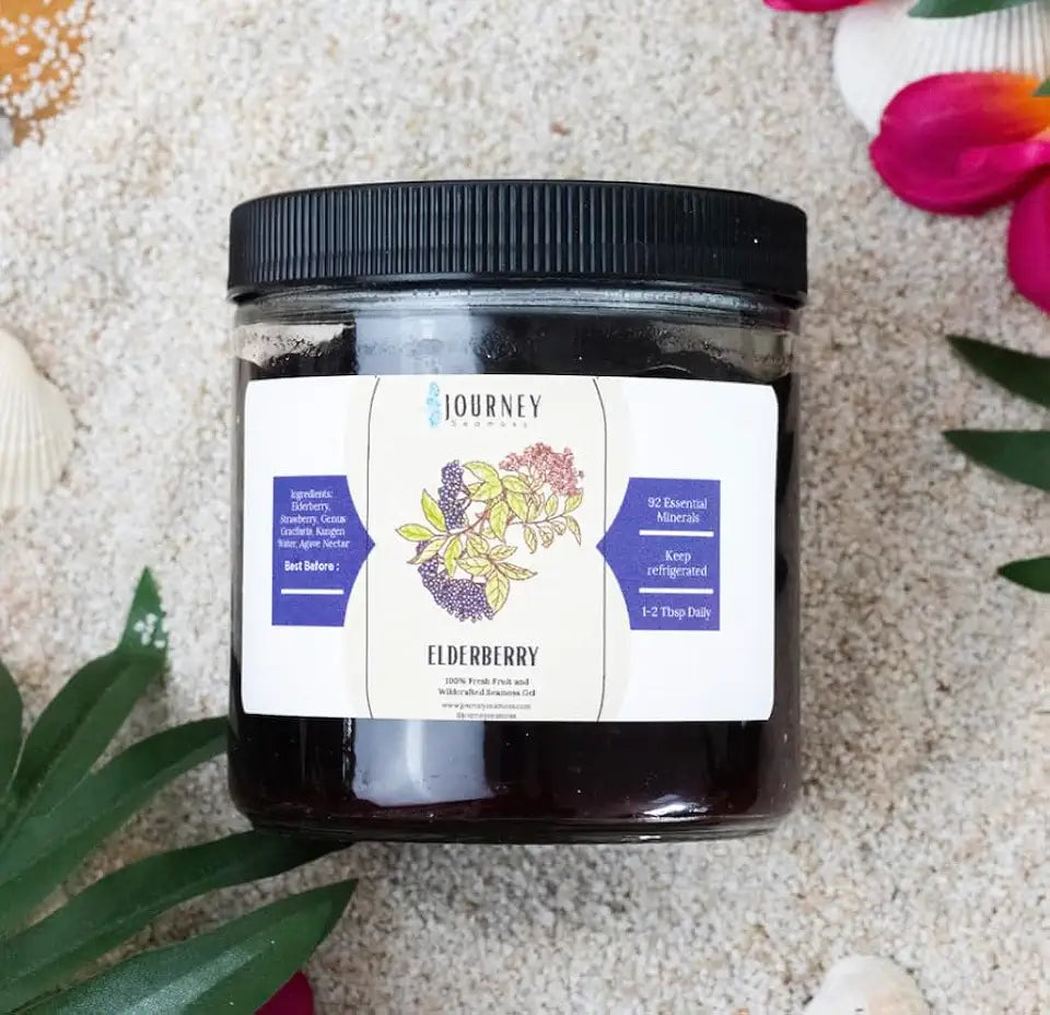 Elderberry Sea Moss Gel C9047
