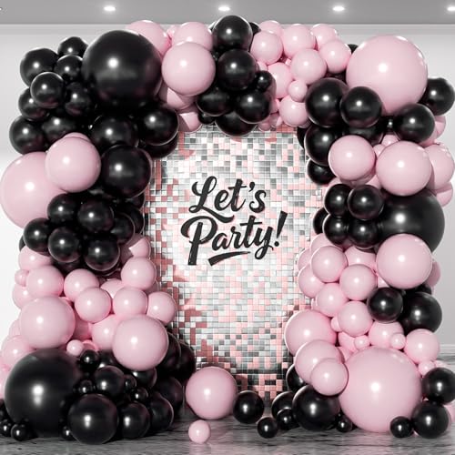 165Pcs Christmas Balloon Arch Garland Kit Red White Green Gold Latex Balloons V27160